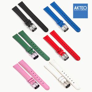 악테오 14mm 시계줄 소가죽 베젤28mm 버클밴드 스트랩