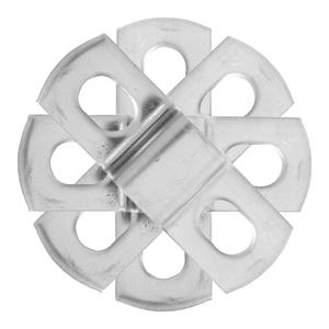 각파이프브라켓 사각 버클 거치대 브래킷 파이프 클램프 텐션 클립 U튜브 스트랩 2 홀 케이블 4 개