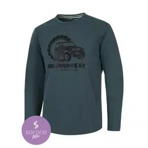 [아웃도어스/험머]험머 남성 H1 소로나 긴팔 티셔츠 차콜