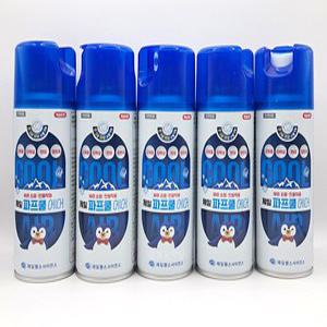 뿌리는 파스 제일 파프쿨에어 180mL 5개 (만 3세이상 사용 에어파스)