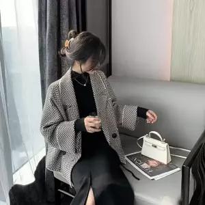 [에이시크]와이드 슬리브 루즈핏 코트 C25AJK043