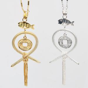 코뚜레 엽전 차걸이(골드/실버 택1) 불교 보시용 룸미러걸이