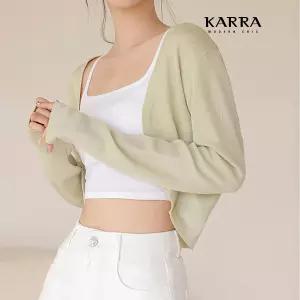 KARRA 커브볼레로가디건_A5M0044