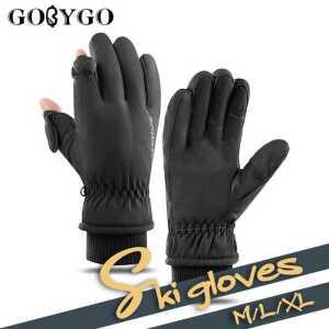 스크린 손바닥 여성 겨울 터치 방한용품 GOBYGO야외 남성 장갑 방풍 오토바이 스키 방지 미끄럼