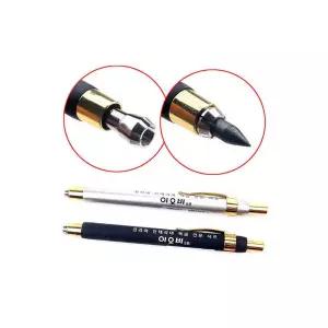 도면 샤프 5mm 목공 연필 석필 케이스 홀더 원형 홀다 제도 마킹 스케치 펜슬 인테리어 목수 이오비 국산