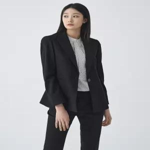 [지센]테일러드 셋업 자켓 LFFJO201_BK