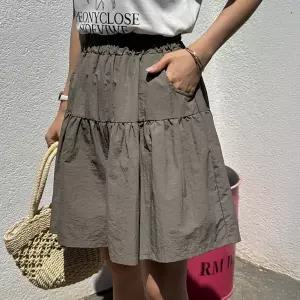 [데일리앤] 마레 여름 바스락 A라인 밴딩 와이드 반바지 치마바지 큐롯팬츠 4부 5부 숏팬츠 빅사이즈