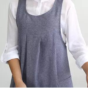 데일리 걸스 원피스 앞치마 어린이집 꽃집 카페 식당 에이프런