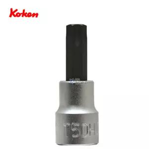 일본산 코켄 홀형 별비트소켓 3/8인치 T10-T55 별헤드복스 3025-50