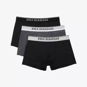 [휠라 언더웨어] 올드잉글리시 드로즈 3PACK (FI4DRG1107M_BLK)