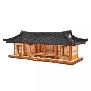 영공방 HO 기와5칸 1대87 (YM605)/나무조립키트/형조립/나무집만들기/목재조립/공작완구/교용목재조립키트