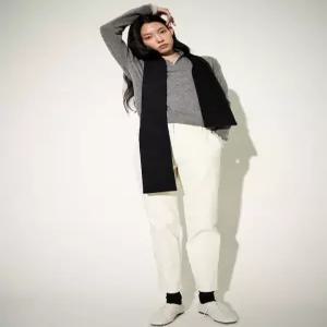 [빈폴레이디스][Essential] 기모 치노 스트레이트 팬츠  아이보리 (BF4X21E010)