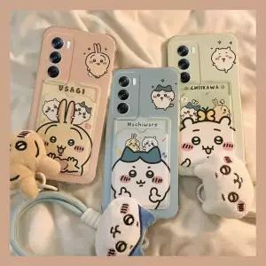 먼작귀 치이카와 우사기 하치와레 갤럭시 카드 지갑 케이스 S25 S24 울트라 인형 스트랩