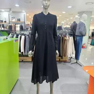 시슬리/애플아울렛/메탈 레이스 롱 원피스 SAOP38461