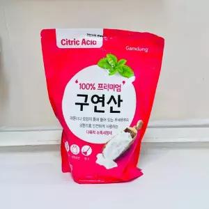 감동 구연산 2kg/세정제/드럼세탁기/청소/세탁기/크리너/세탁용/소다/세탁기통/세척세제/세탁조/클리너
