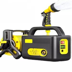충전용 양수기 충전식 분무기 텃밭 농업용 배수펌프 세트 고출력 워터 급수기 배터리 호스