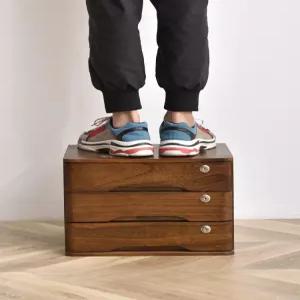 미니장 탁상 서랍 학용품정리함 식 레이어 통나무 잠금 수납 책상위 컬러