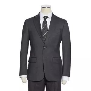 [롯데백화점]레노마 [단독상품]SS 최고급 양모 다크그레이 솔리드 스판정장RRIMSJ14A