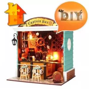 DIY 돌하우스 캡틴바 미니어쳐 만들기 (KYR-W494509)