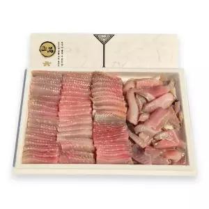 [나주수산]영산포 숙성 홍어회 모둠1kg 칠레 중간삭힘 진공