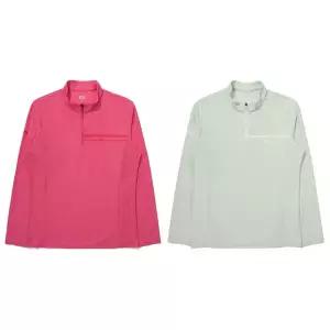 [K2](의정부점)KWP24292 여성 봄 기능성 티셔츠 BOOST_스탠다드 긴팔 집업 W