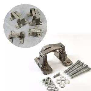 두꺼운 304 스텐 대형 고중량 문짝 돌문 경첩 스덴 정첩 힌지 철문 석문 방화문 고하중 브라켓 브래킷