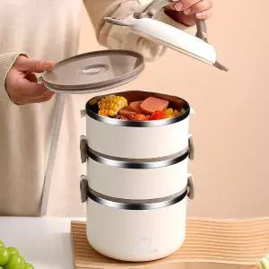 스텐 보온 도시락 세트 숄더백 핸드백 가능 대형 반찬통