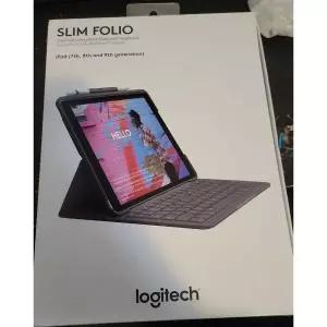 로지텍 Slim Folio 키보드 Case 아이패드 세대s 7 8 9 NEW SEE DESCRIPTION