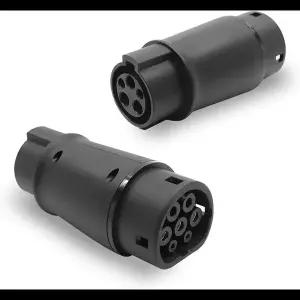 호환  전기 자동차 충전 커넥터 타입 2-1 J1772 EV 어댑터 타입 1-2 EVSE 충전기 1-테슬라 EV 어댑터