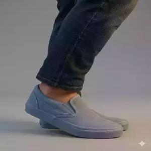 반스 vans 클래식 슬립온 - (파스텔 모노) 더스티 블루 VN000CT5DSB1