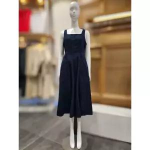 [보리보리/플라스틱아일랜드]MARIO플라스틱아일랜드 뷔스티에데님롱원피스 PR1DO701