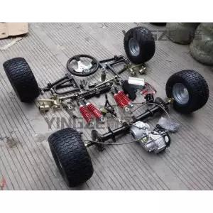 4륜 고카트 DIY 조립식 서스펜션 프레임 6인치 타이어
