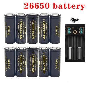 100% 원래 고품질 26650 배터리 18800mAh 3.7 V 50A 리튬 이온 배터리 26650 LED 손전등용