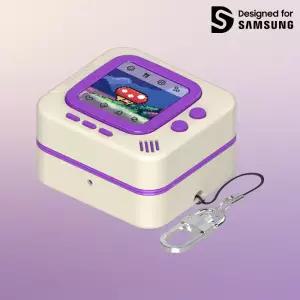 삼성 정품 갤럭시 버즈4 | 버즈4 프로 케이스 (레트로 픽셀 숲)