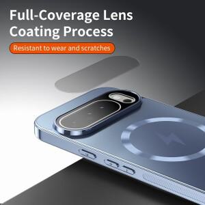 럭셔리 플래시 마그네틱 도금 폰 케이스 구글 픽셀 10 9 프로 XL 8 7 6 맥세이프 매트 범퍼 커버