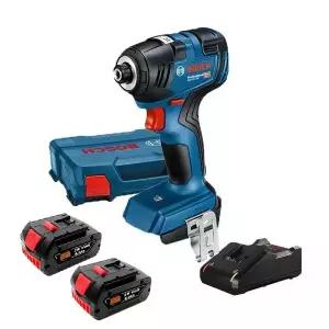 보쉬 무선 임팩드라이버 GDR18V-200 6.0Ah 호환 배터리 2개 충전기 풀세트