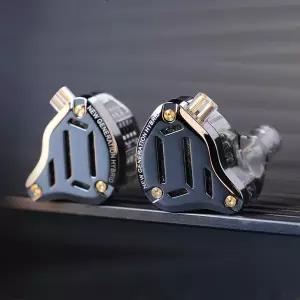 호환  KZ ZS10 Pro 2 HIFI 인이어 이어폰 4단계 튜닝 스위치 헤드폰 메탈 베이스 이어버드 ZAS ZAX ZAR ZSN