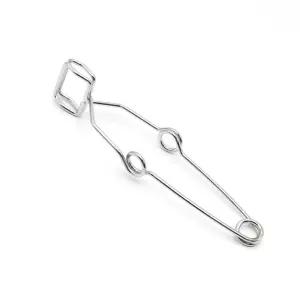 15cm 가열 열전달 실험용 철제 시험관 유리관 집게