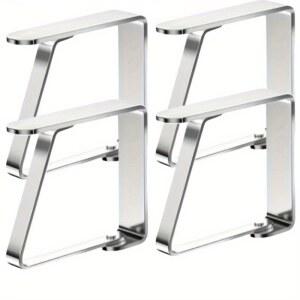 스테인리스 스틸로 제작된 대형 테이블보 클립 유연하고 이동 가능한 클램프 정원 테이블 식당에