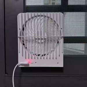 창문형 미니 환풍기 덕트 환기 팬 냄새 제거 배기 이동식