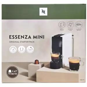 코스트코 네스프레소 에센자 미니 C30 캡슐 커피머신 에스프레소 오리지널 커피 스타터팩