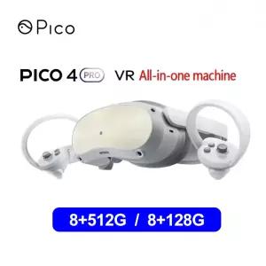 Pico 4 VR 안경 올인원 기계 256G 지원 눈 추적 표정 캡처 SteamVR용 6Dof 헤드셋