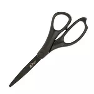 피스코리아 평화 테프론 블랙코팅 사무용가위 절삭력 잘들러붙지않는