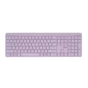 지클릭커 사일런스L 로우프로파일 WK110B 블루투스 이지스위치 무소음 무선 풀배열 키보드 라벤더퍼플
