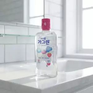 가그린 어린이 딸기향 380ml x 2개 무첨가 불소 충치예방 자일리톨 함유