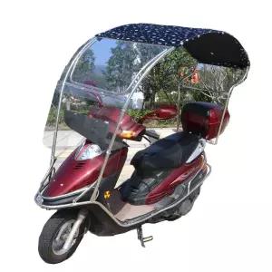 차양막 오토바이 비가림막 어닝 방풍 남색 방수커버 가림막 우비 스쿠터 캐노피 지붕 전동스쿠