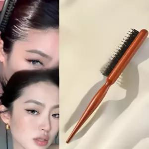 돈모 브러쉬 업스타일 슬릭번헤어 스타일링 백콤 뿌리 볼륨 브러시 잔머리정리