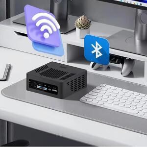 AMD 라이젠 AI 9 HX 370 ES 7 H 350 토프톤 게이밍 미니 PC OCuLink USB4 2x2.5G LAN 2xPCIe 데스크탑 컴퓨