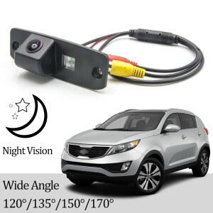 CCD HD AHD 어안 후방 카메라, 기아 쏘렌토/쏘렌토 R XM 2010 2011 2012 2013 2014 2015 자동차 후진 주차 모니터