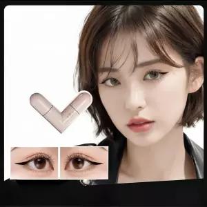 아이라인 도장 쉬운 선 깔끔한 아이라이너 화장 꼬리